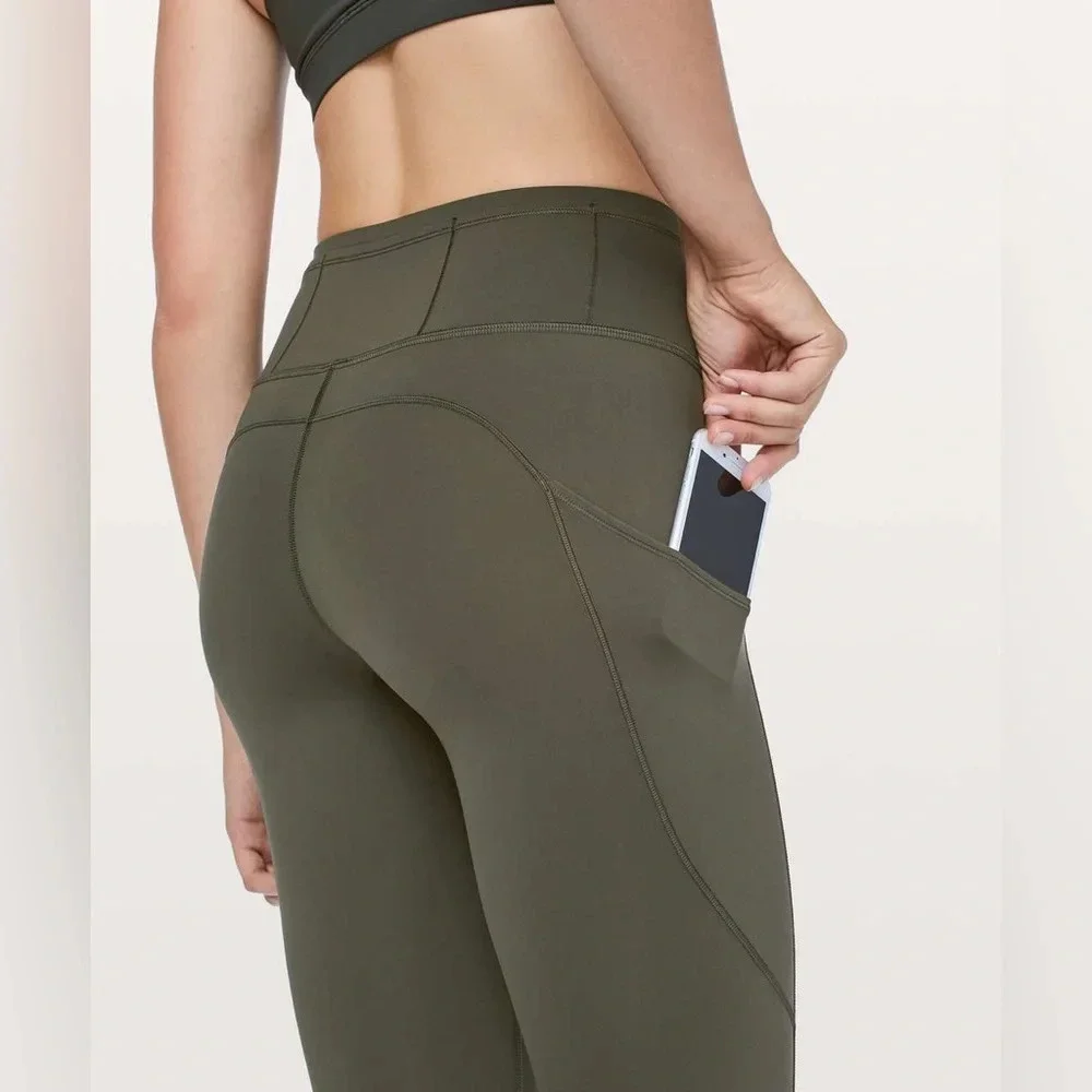 Lululemon Fast & Free Crop II Nulux 19